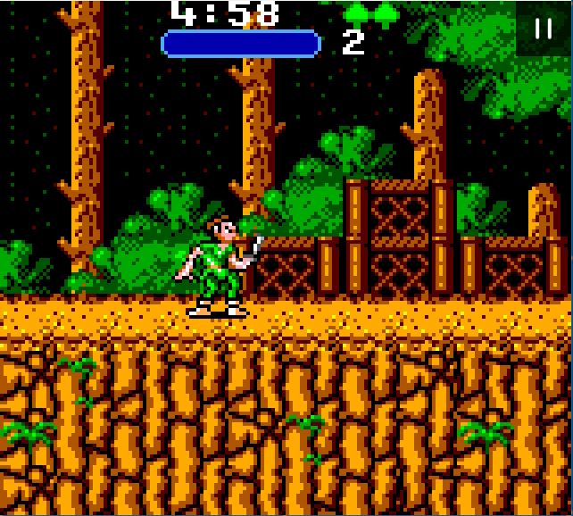 Hook - Game Gear game screenshot (1992) by Sony Imagesoft